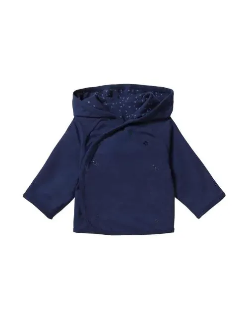 Noppies Reversible Jacket - Navy Iris Organic Cotton