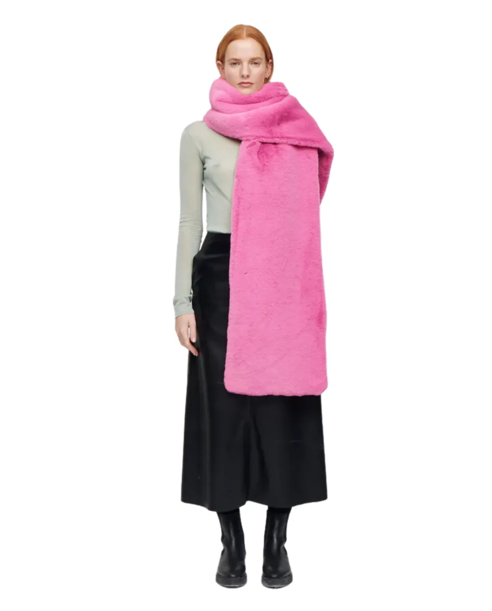 Olivia Oversized Scarf Bubblegum Pink