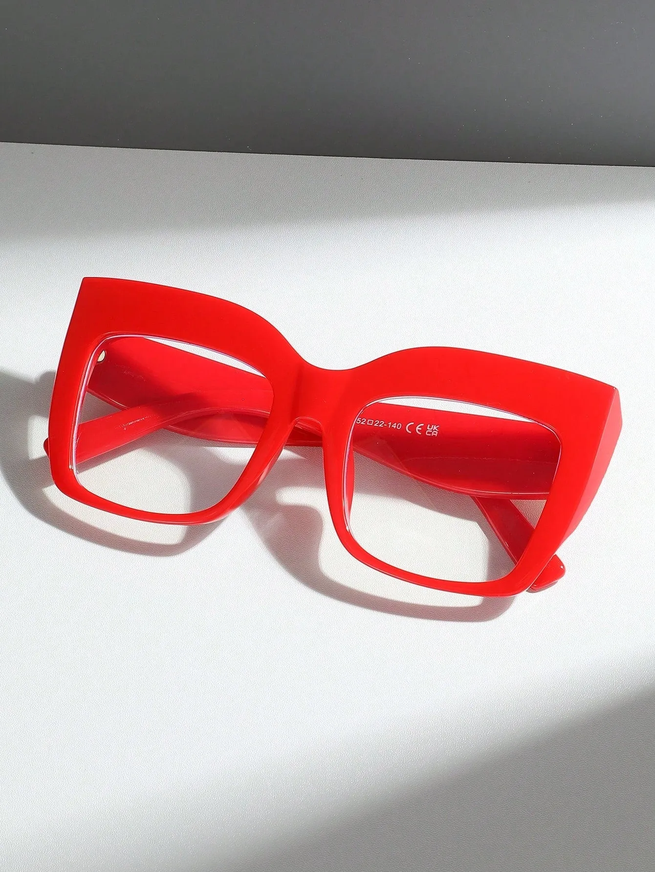 Oversized Frame Eyeglasses