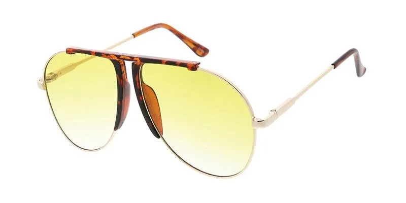 Oversized Retro Aviators