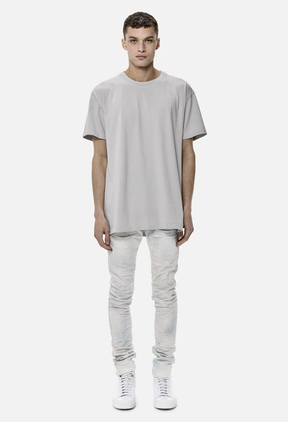 Oversized Tee / Light Grey