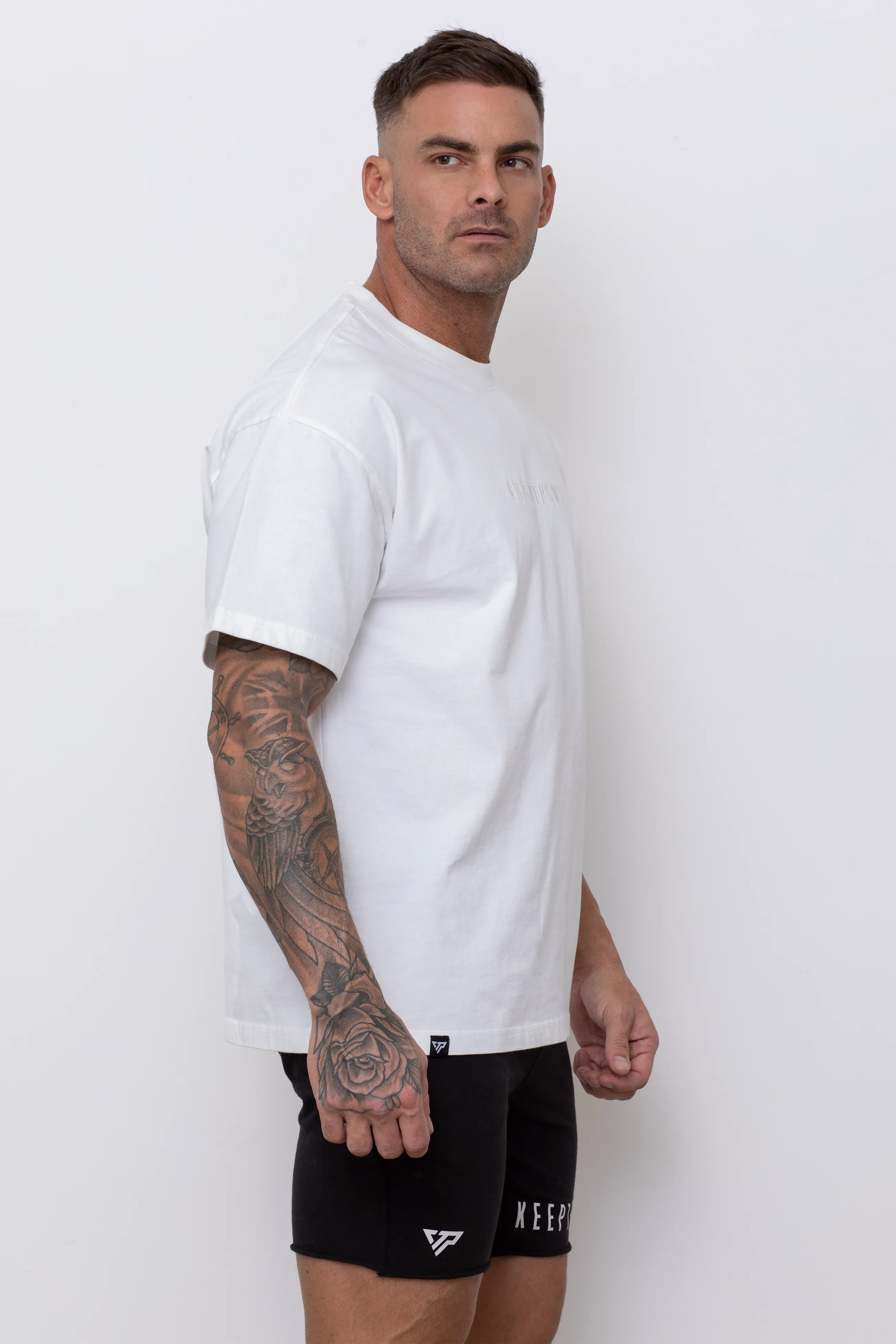 OVERSIZED TEE - WHITE