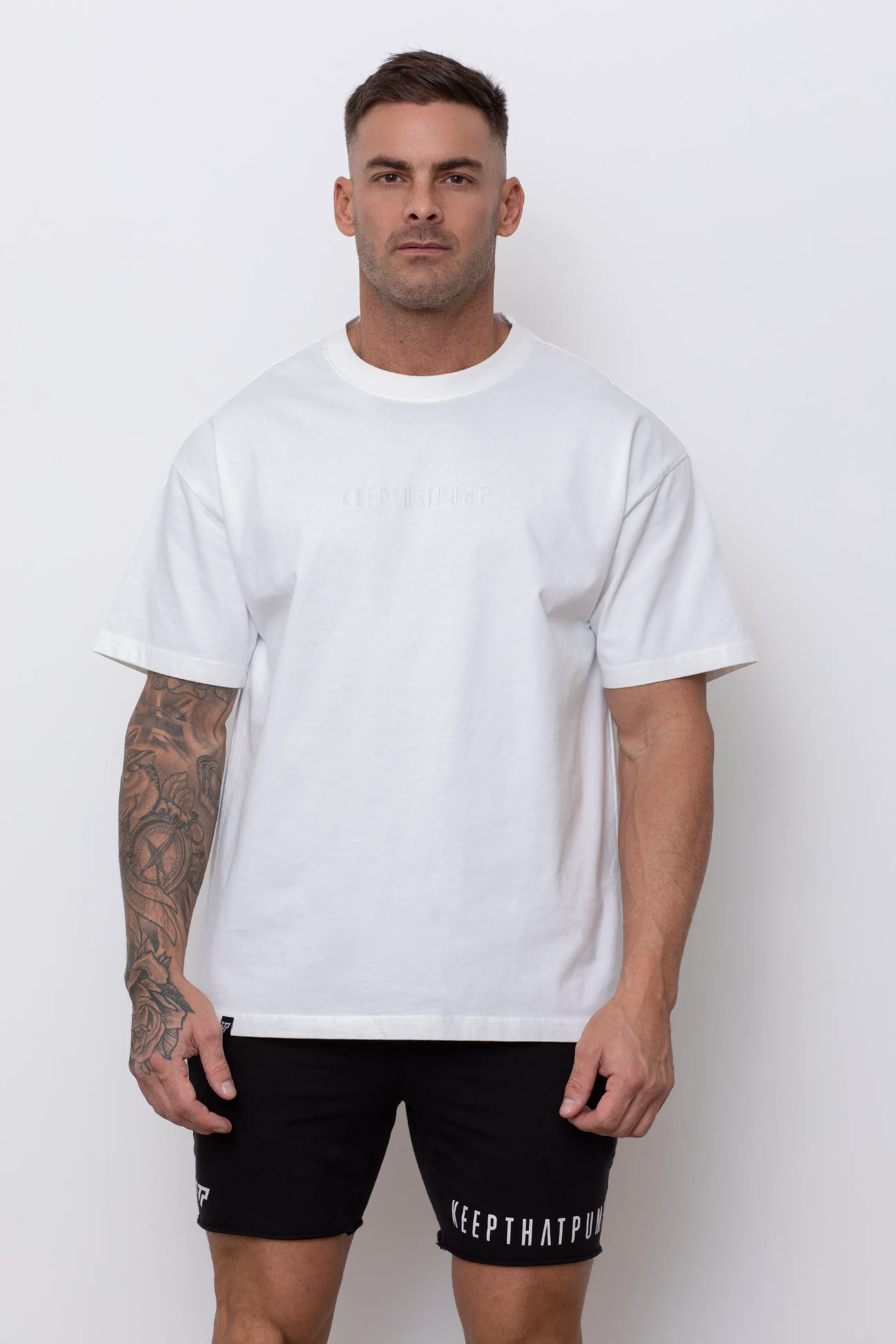 OVERSIZED TEE - WHITE