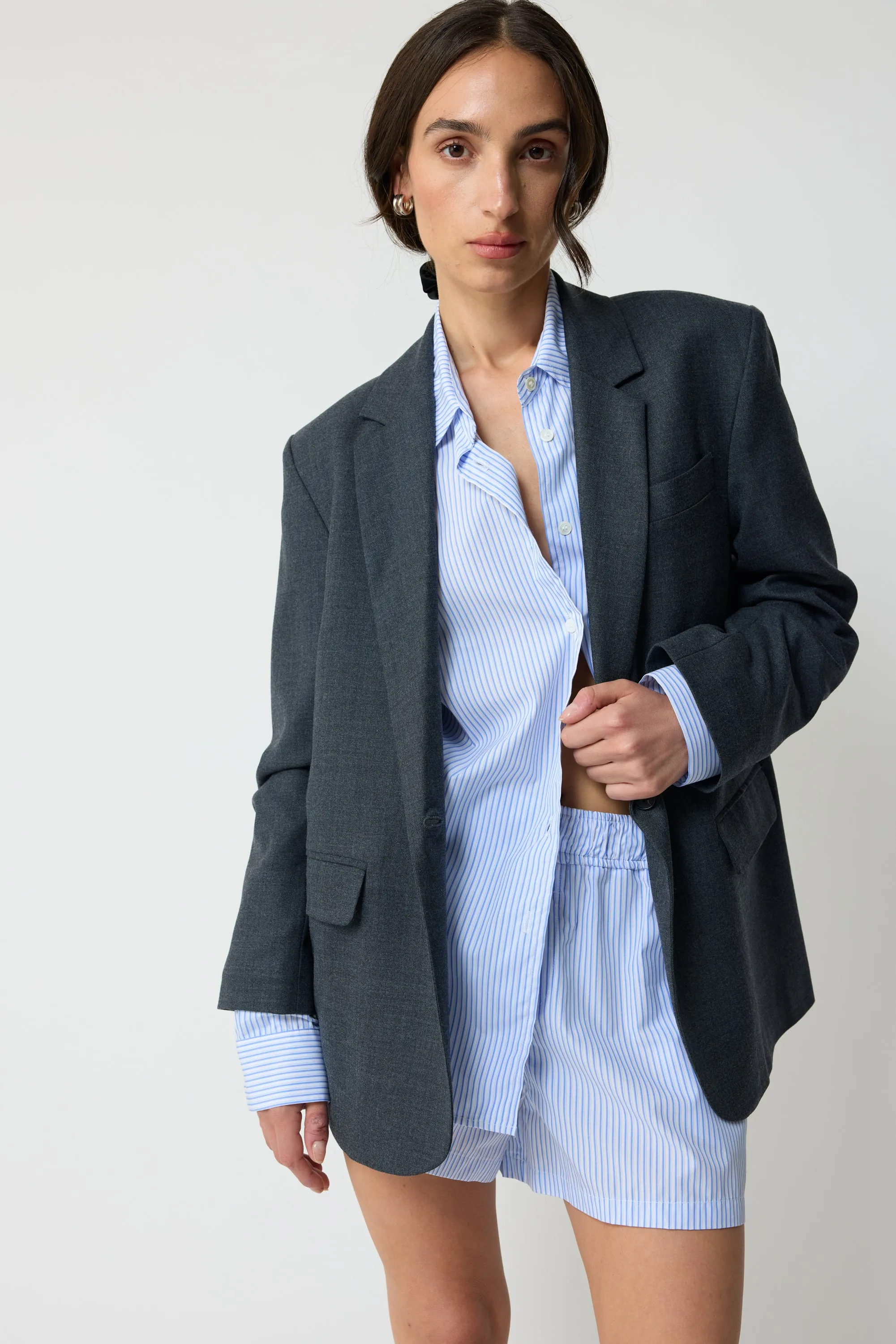 Oversized Wool Blazer