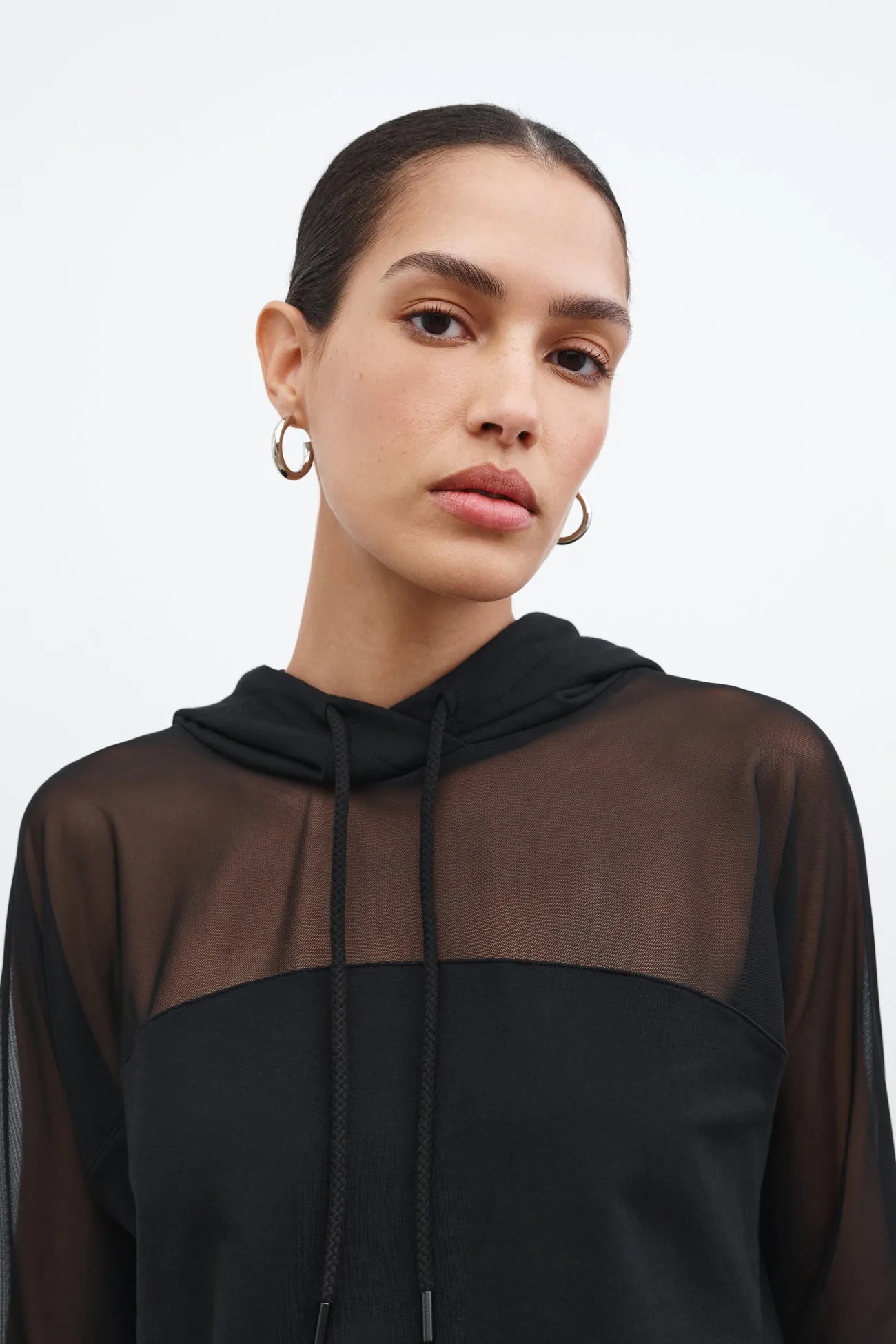 Park Sheer Hoodie