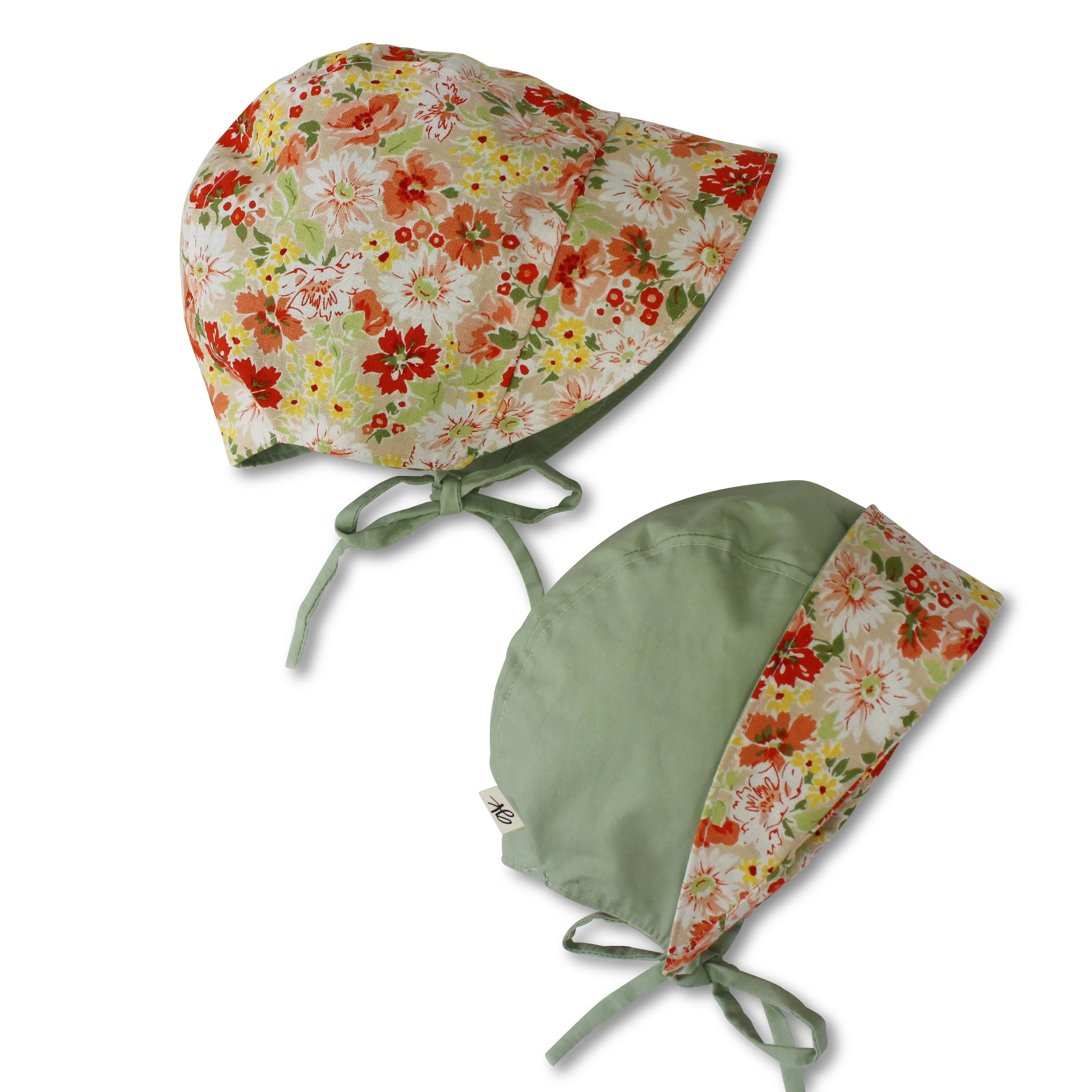 Peaches reversible bonnet