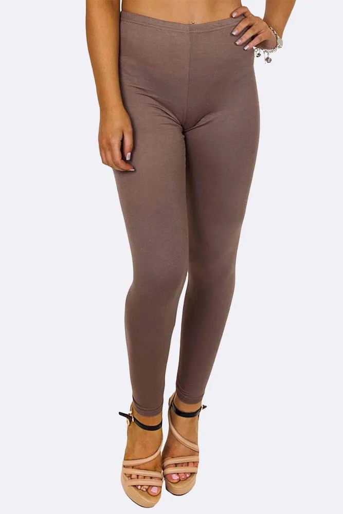 Plain Full Length Viscose Legging