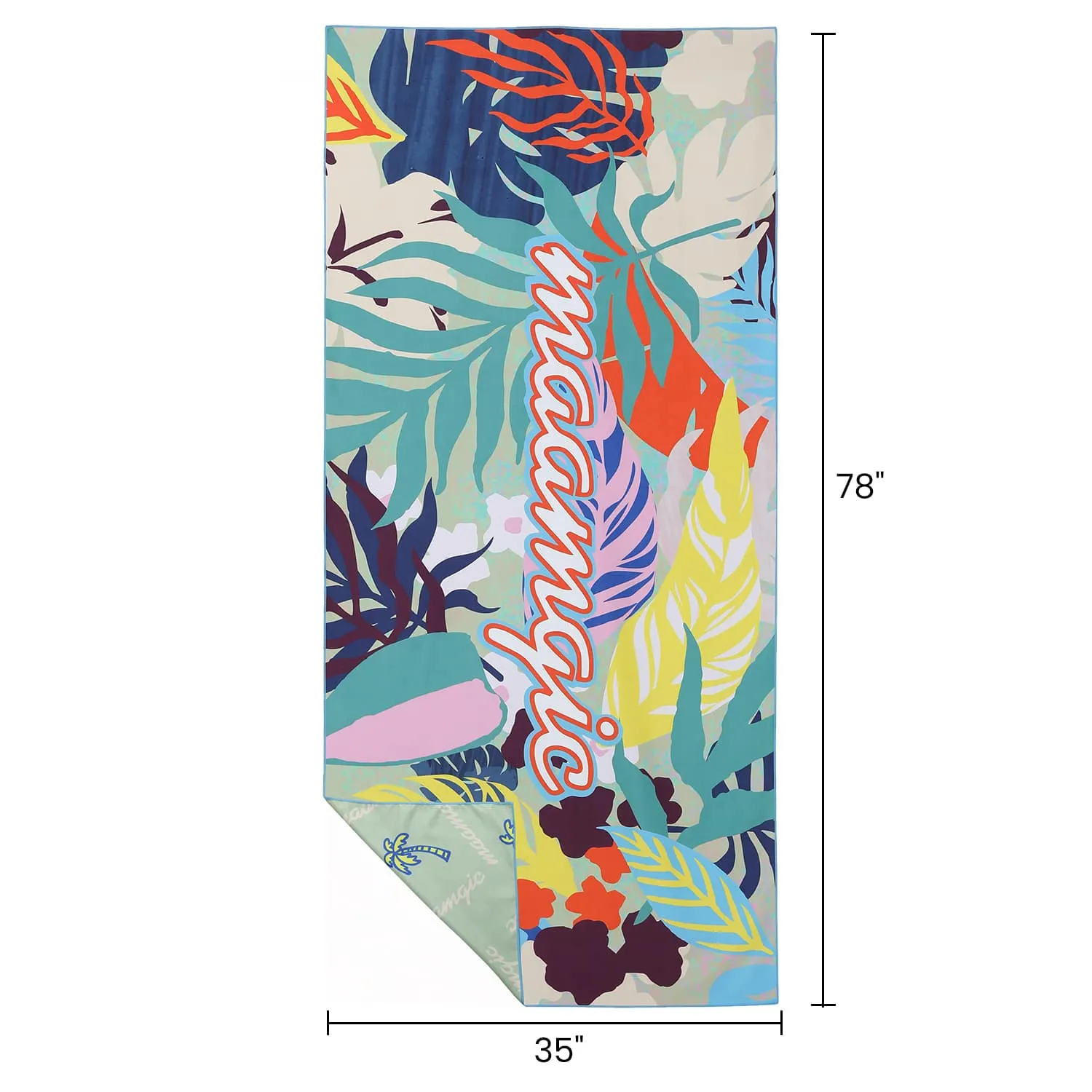 Printed Beach Towel