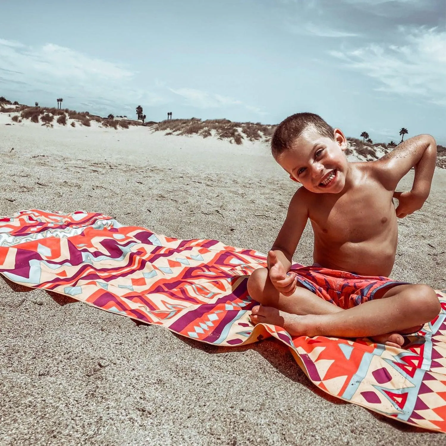 Printed Beach Towel