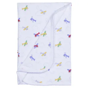 Printed Blanket - Airplanes