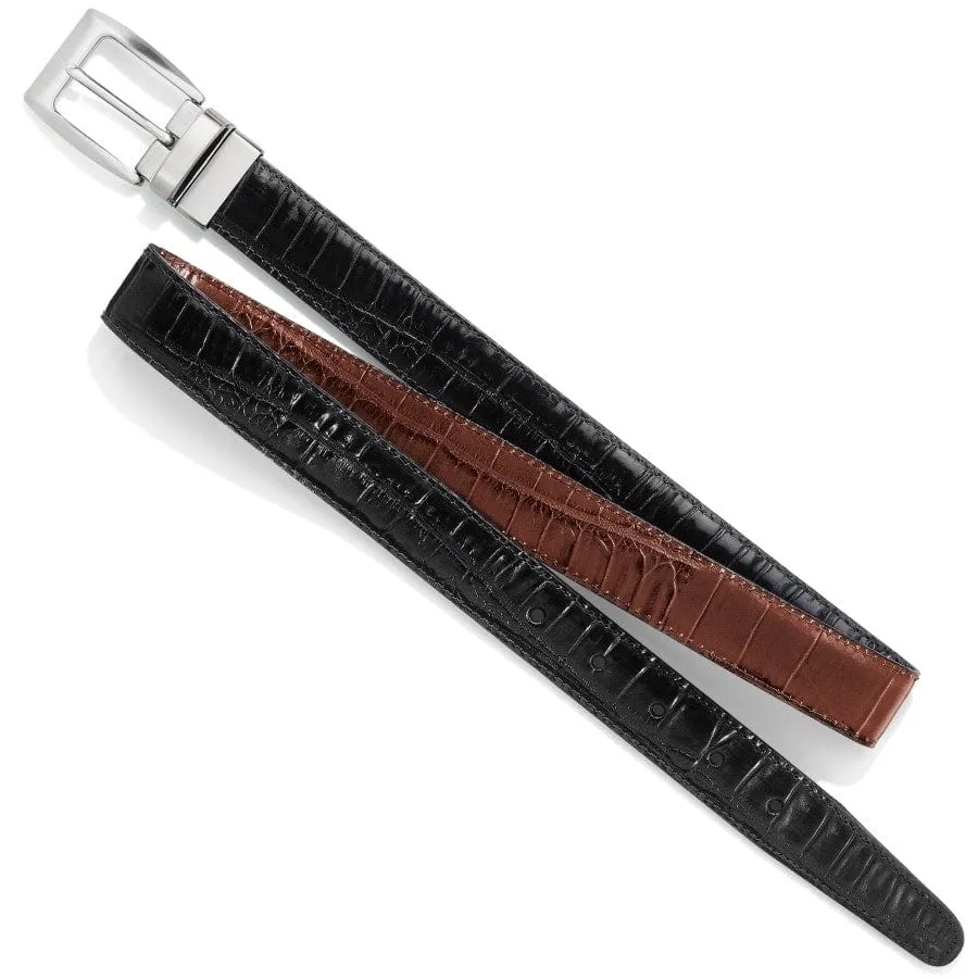 Reversible Croco Belt