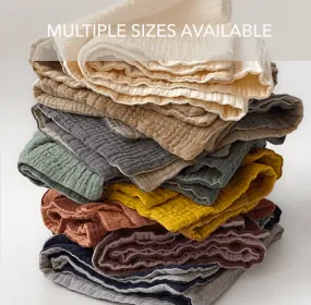 Reversible Thick Cotton Towel - Multiple Sizes Available