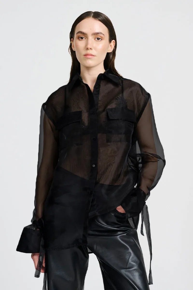 SHEER BLOUSE