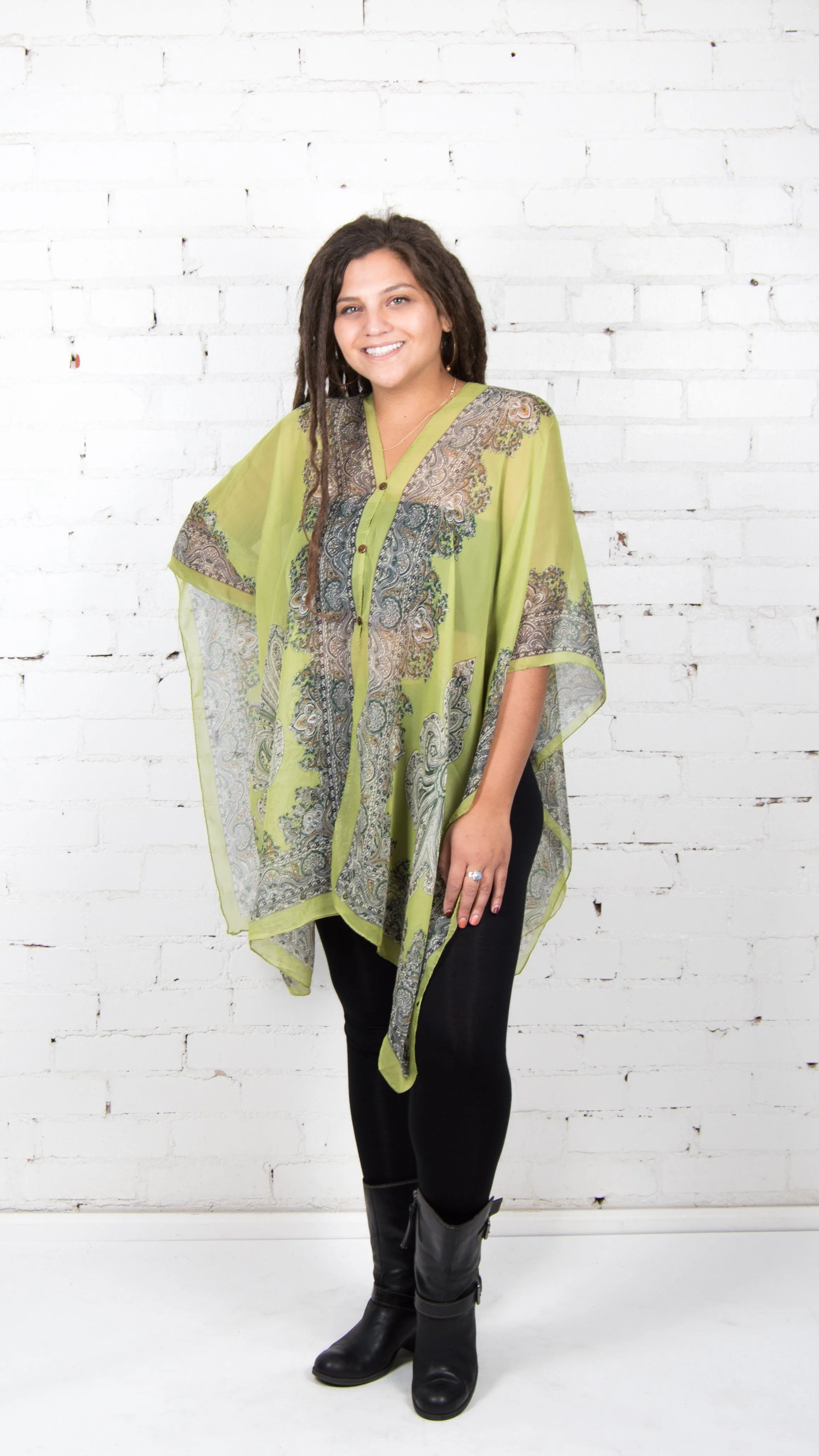 Sheer Shawl - Wear 14 Ways