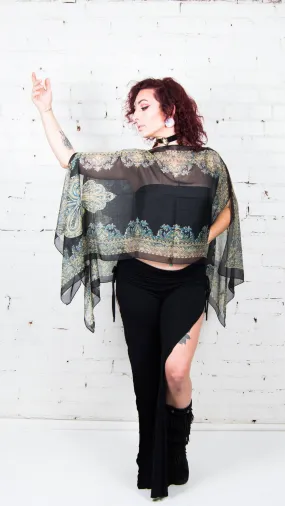 Sheer Shawl - Wear 14 Ways