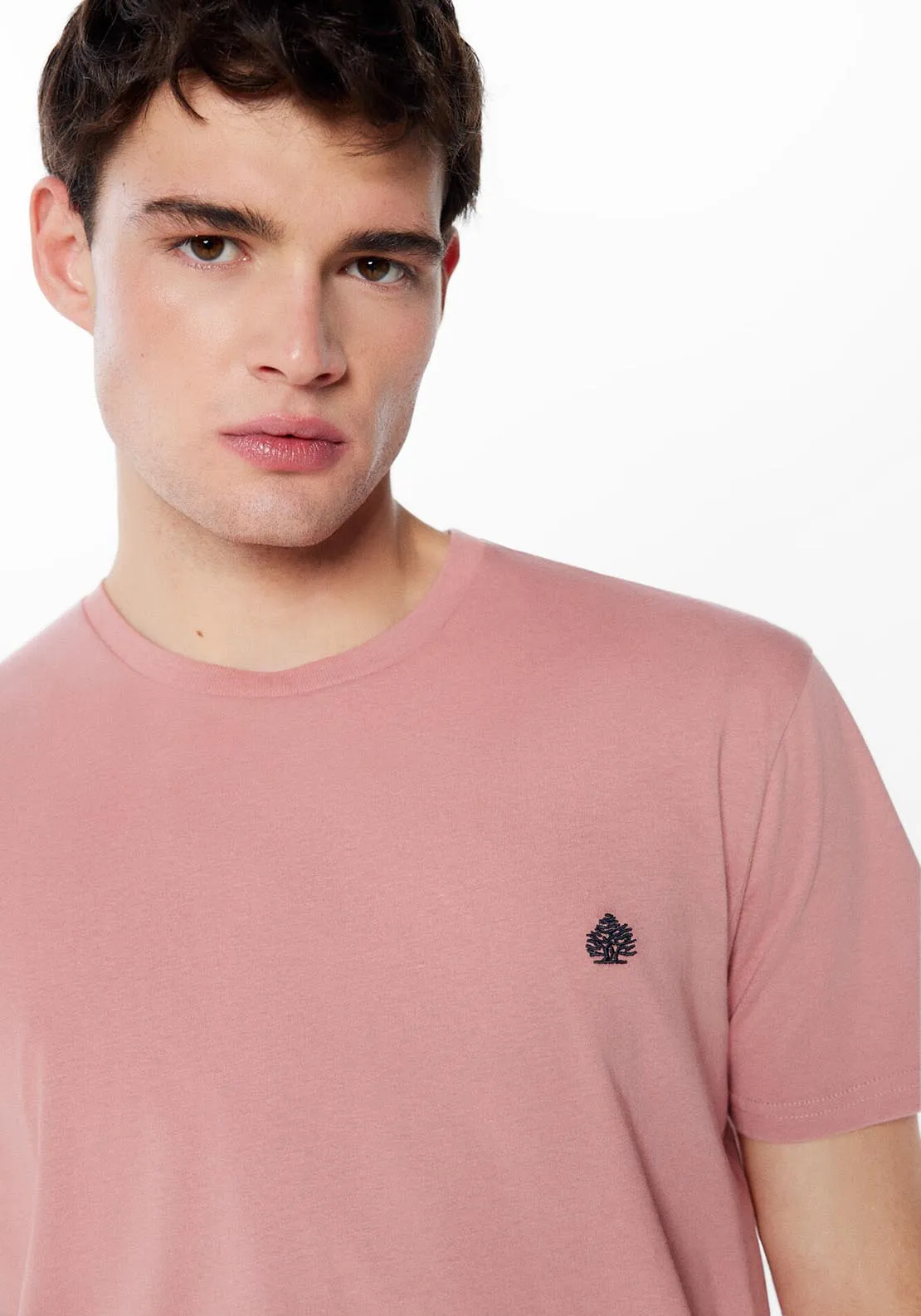 Short Sleeve Plain Tshirt - Pink