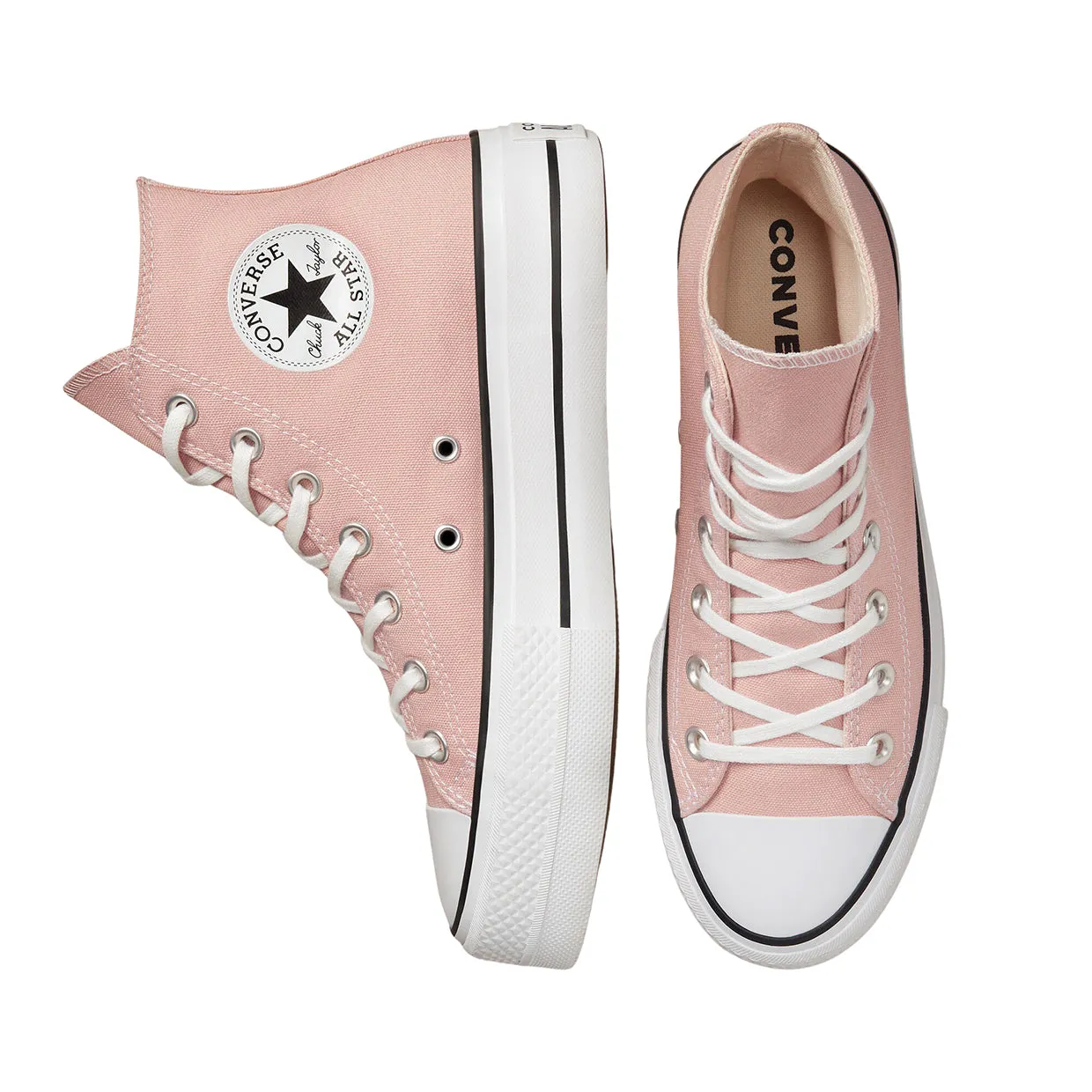 Sneakers Donna Converse Chuck Taylor All Star Lift Platform Seasonal Color Rosa