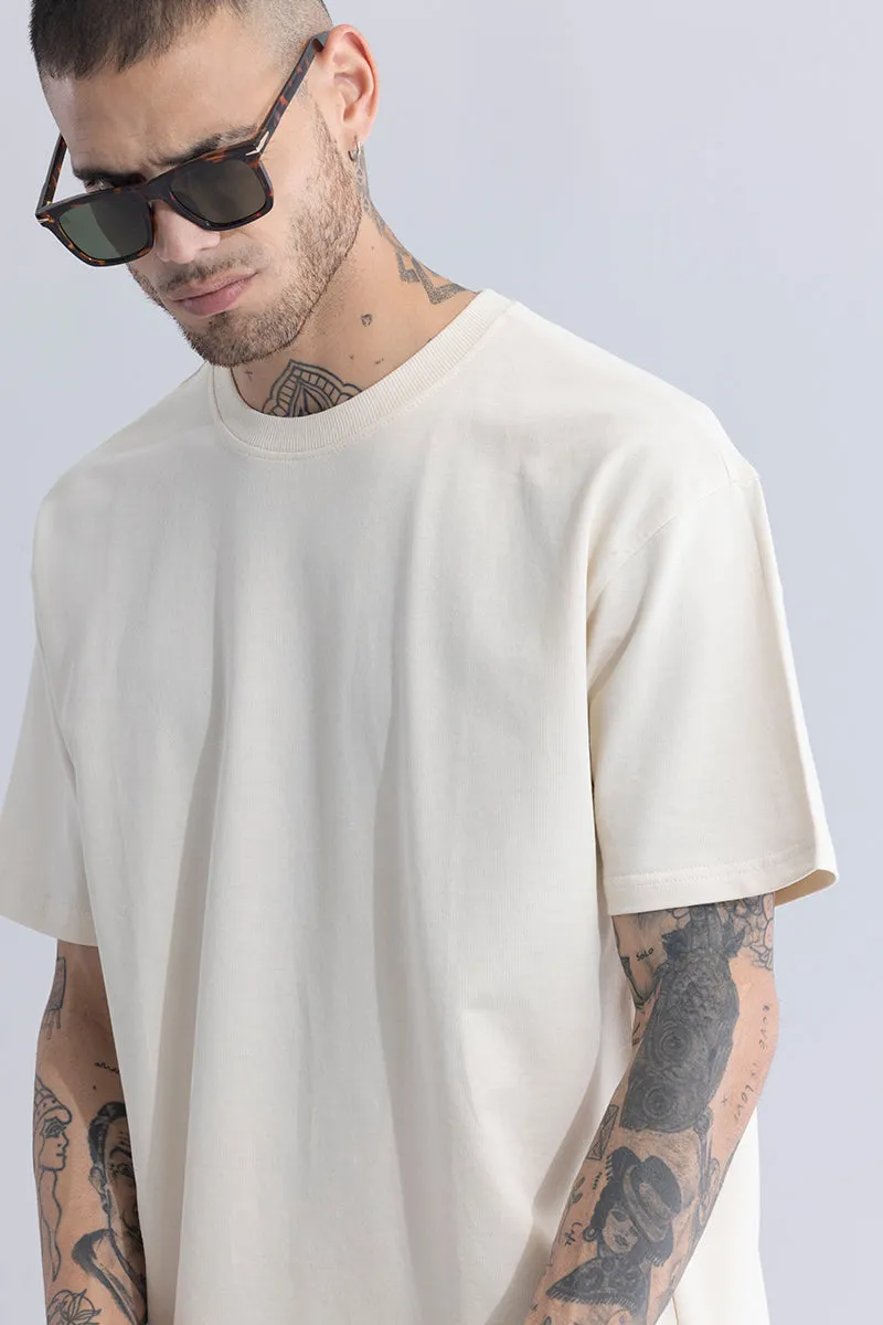 Solitude Cream Oversized T-Shirt