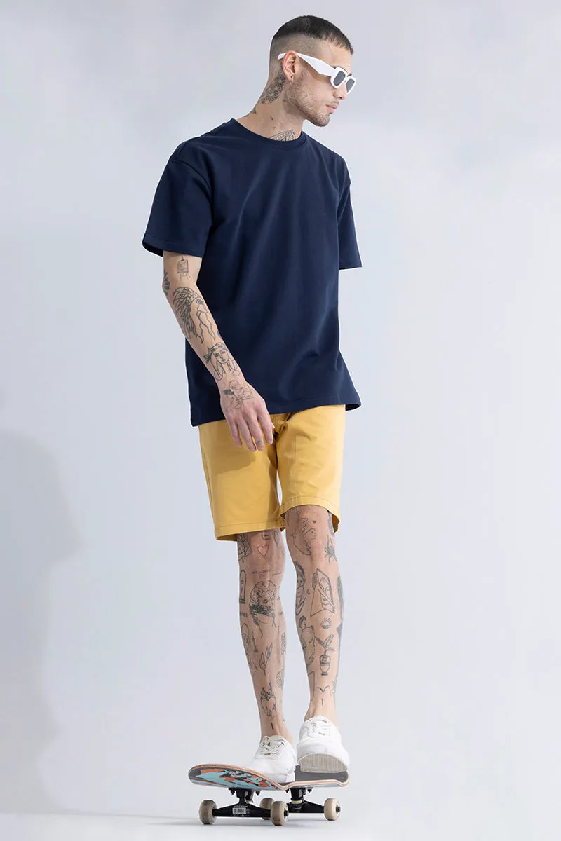 Solitude Navy Oversized T-Shirt