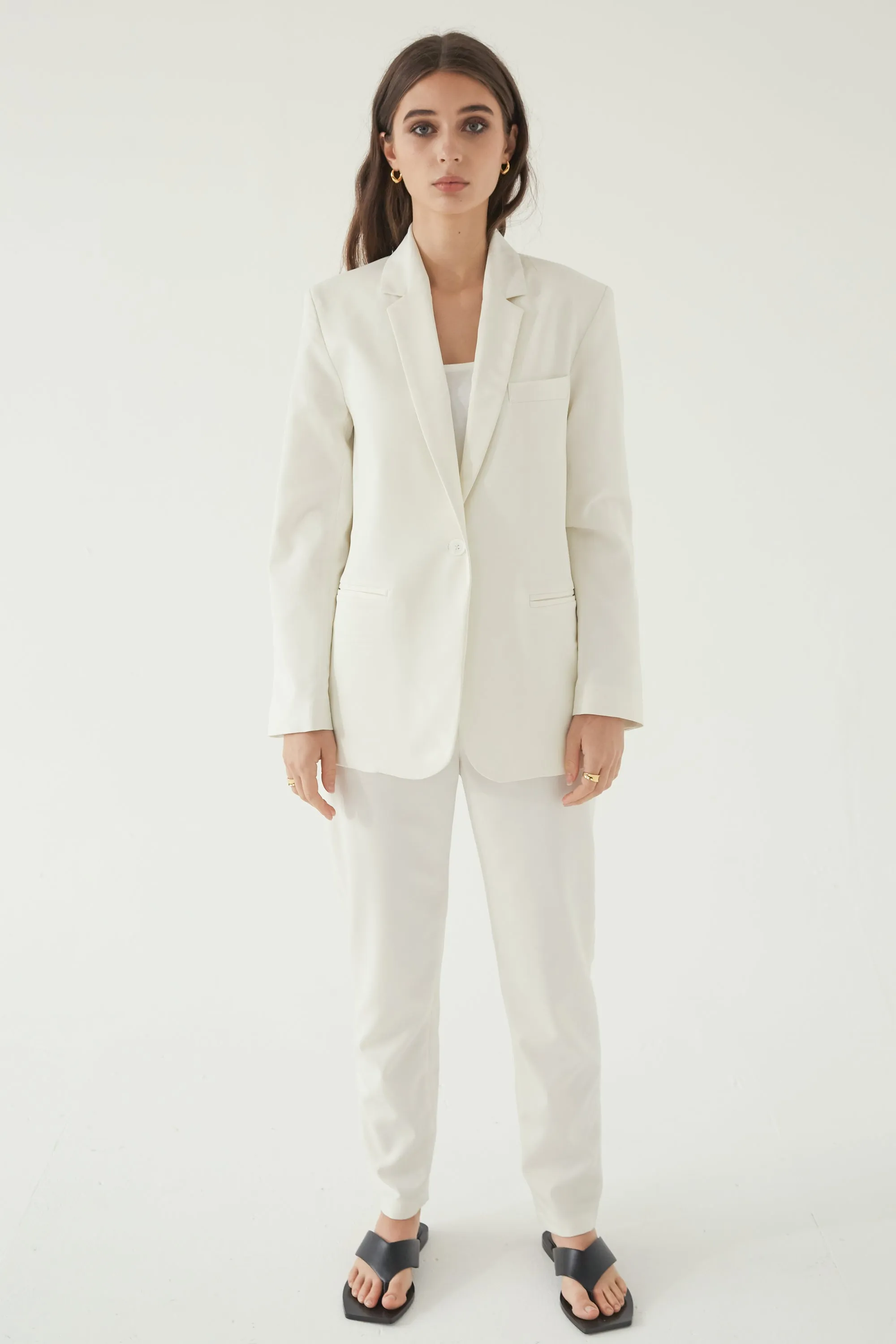 The Oversized Tencel Blazer