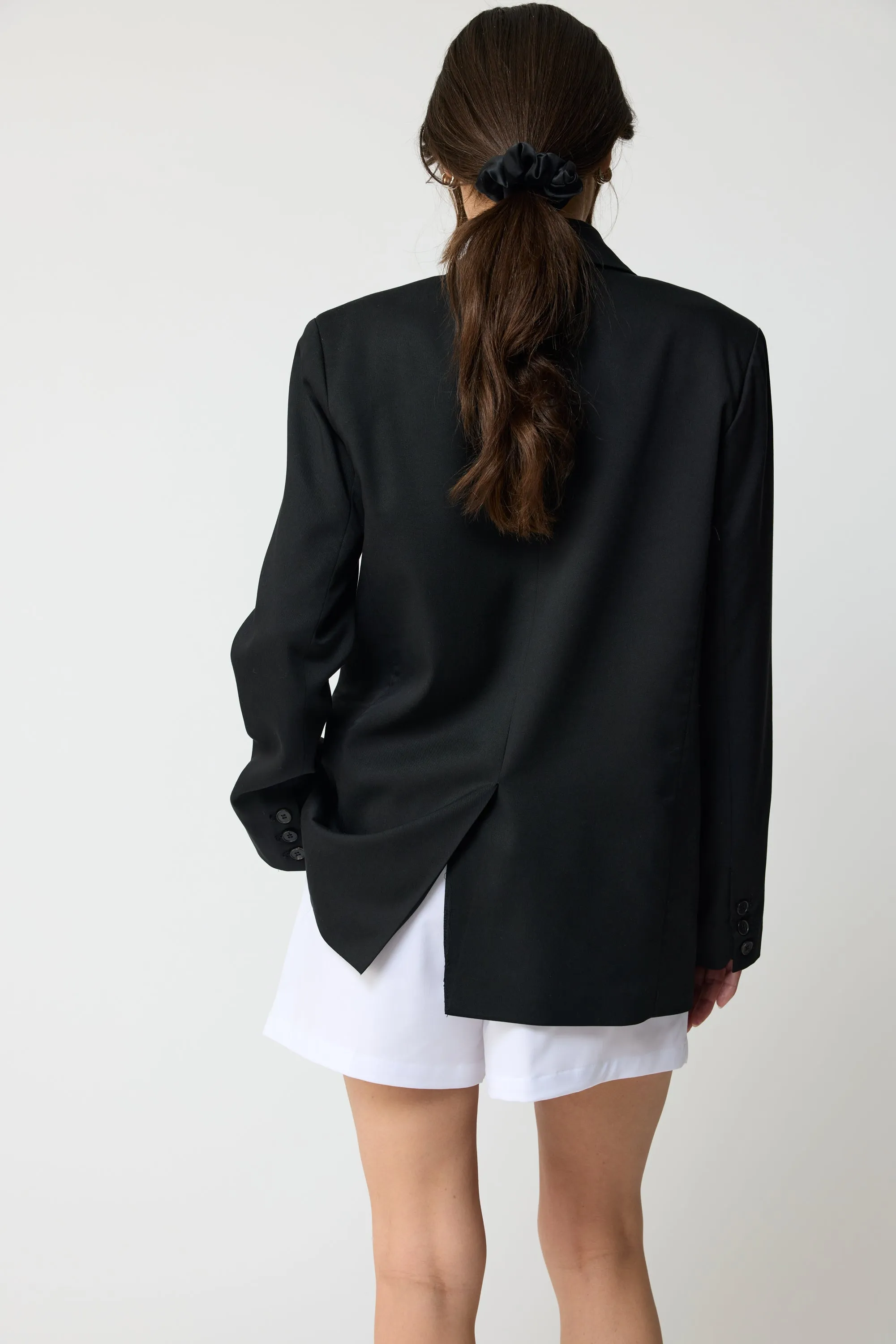 The Oversized Tencel Blazer