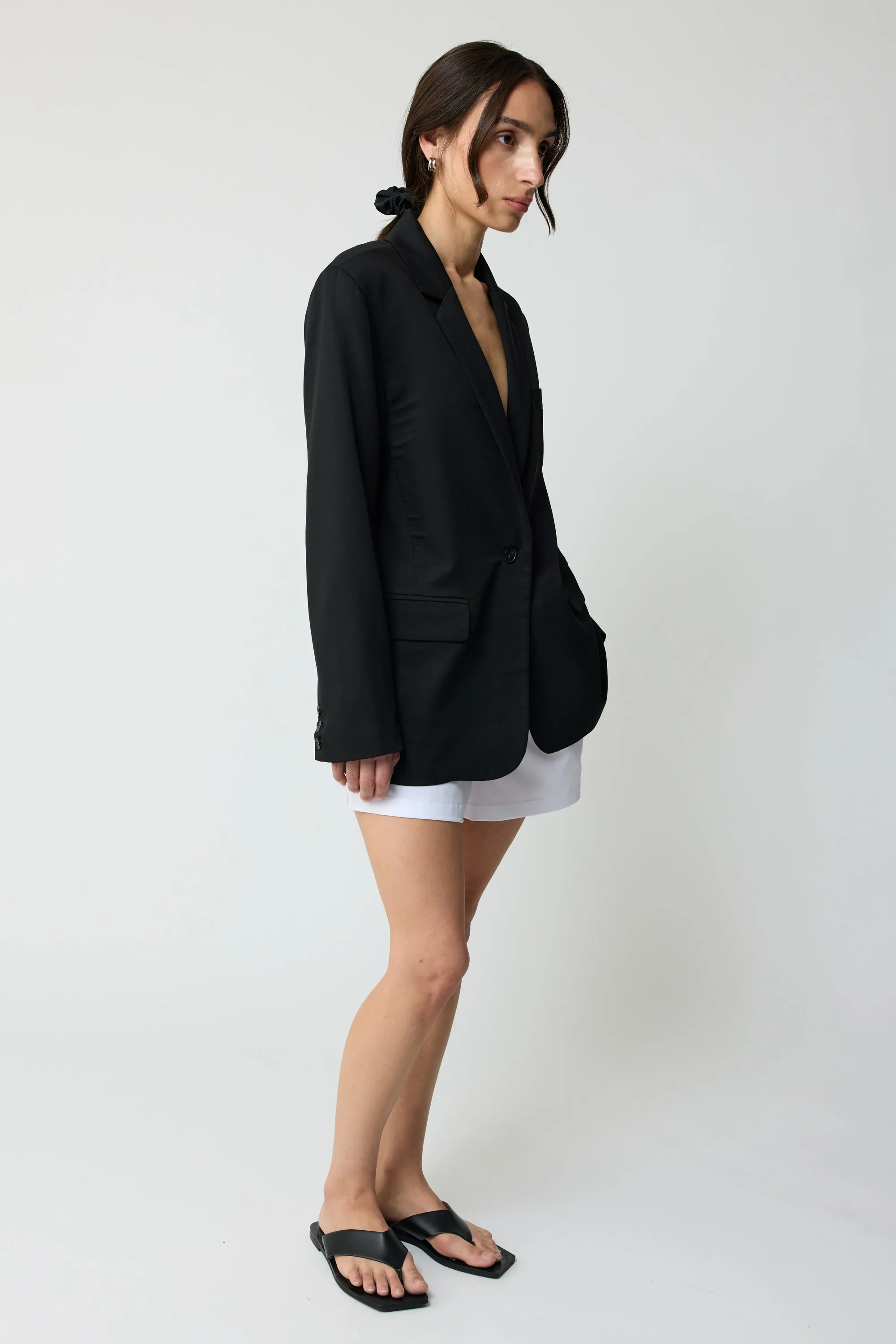 The Oversized Tencel Blazer