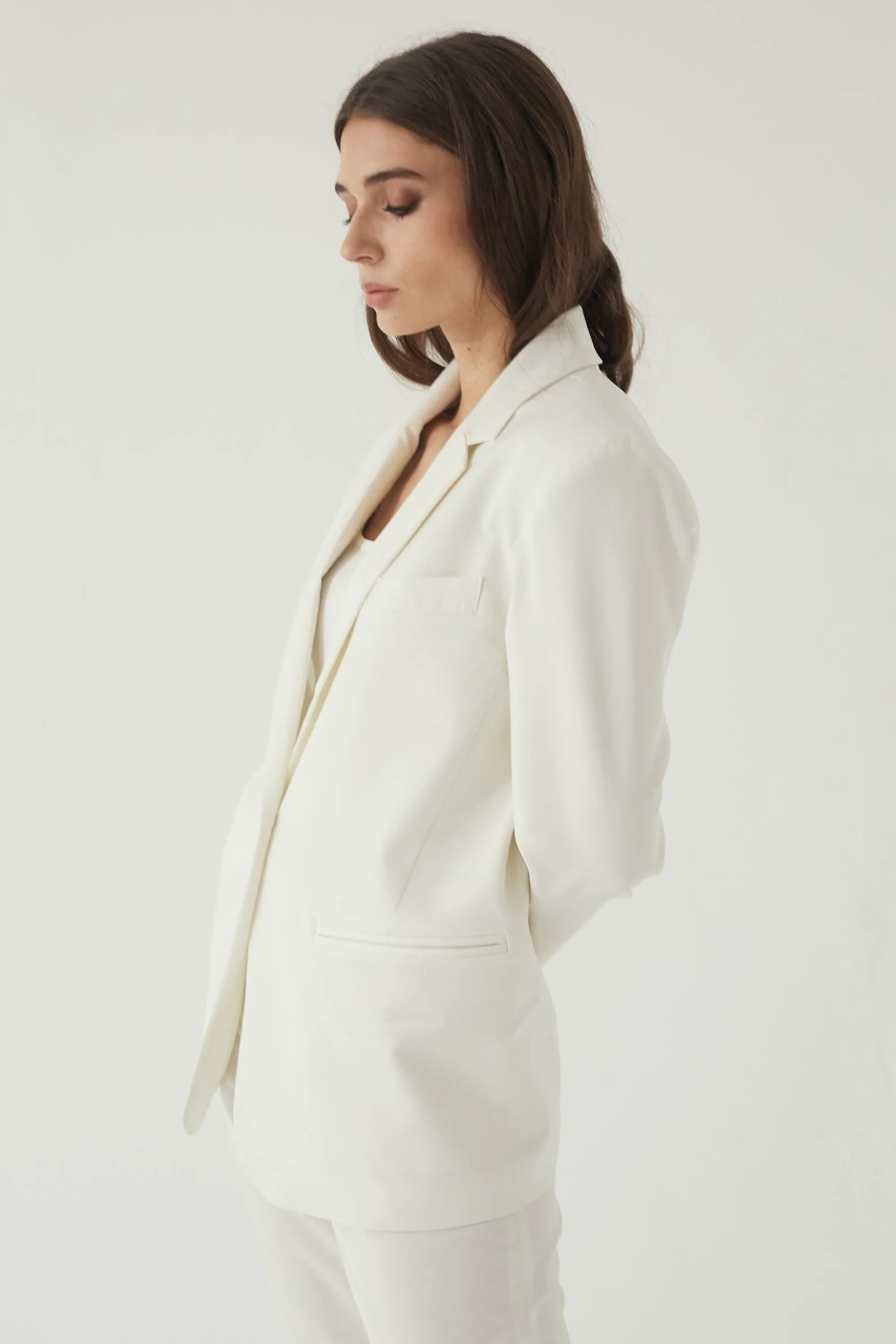 The Oversized Tencel Blazer