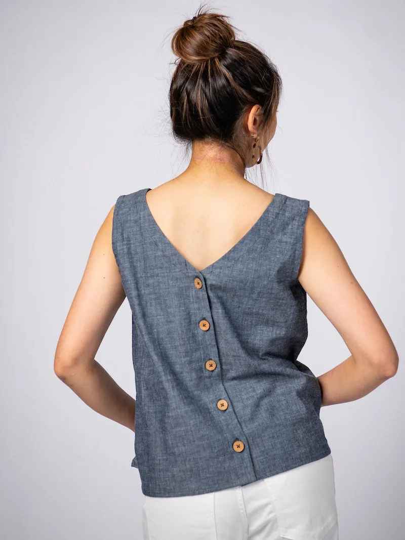 The Sleeveless Reversible Top