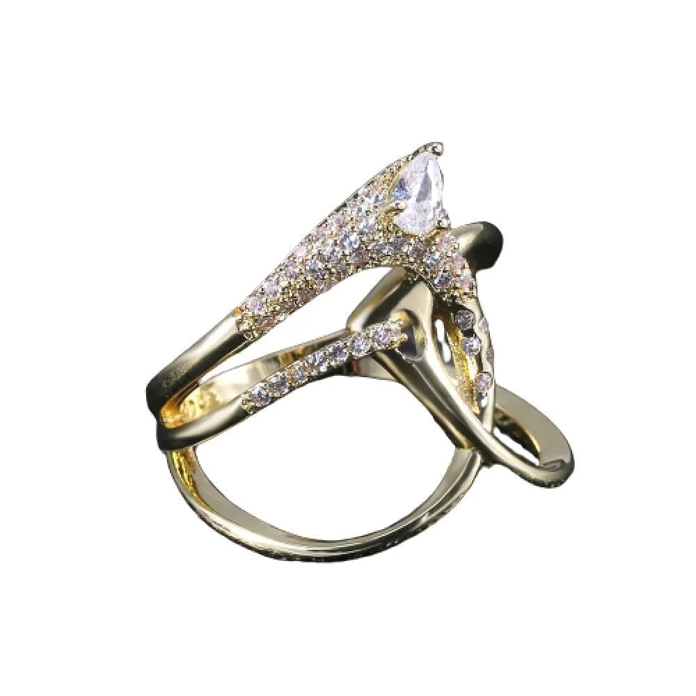 Unique Luxury Irregular Magical Ring