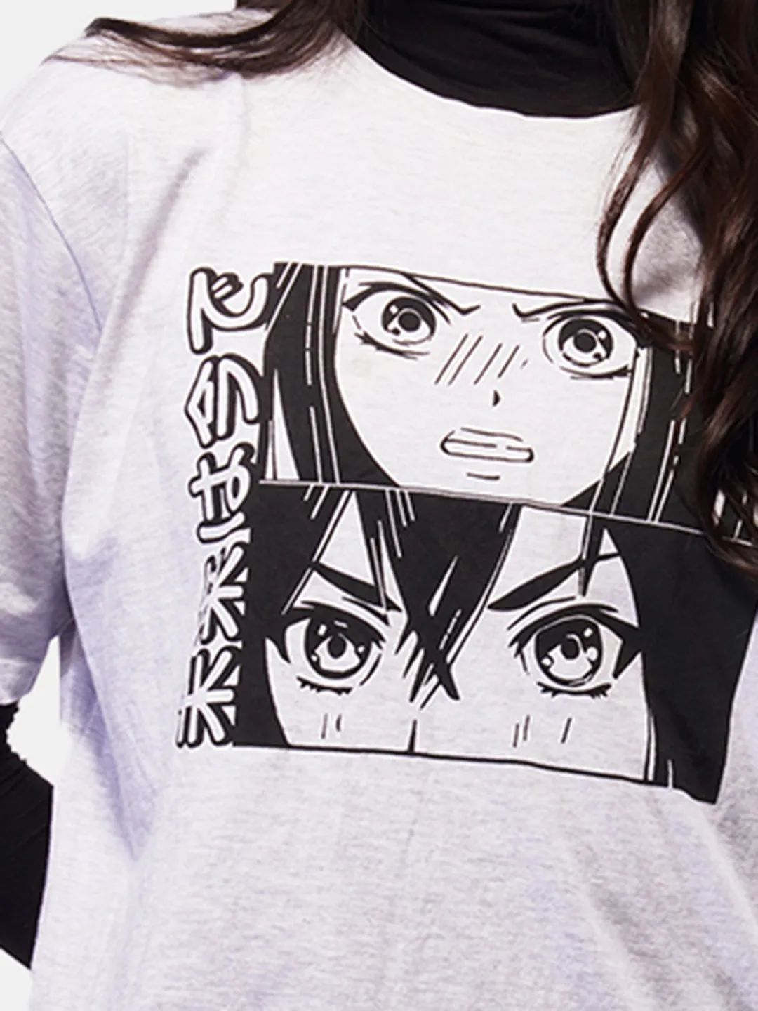 Unisex Anime Oversized T-shirt