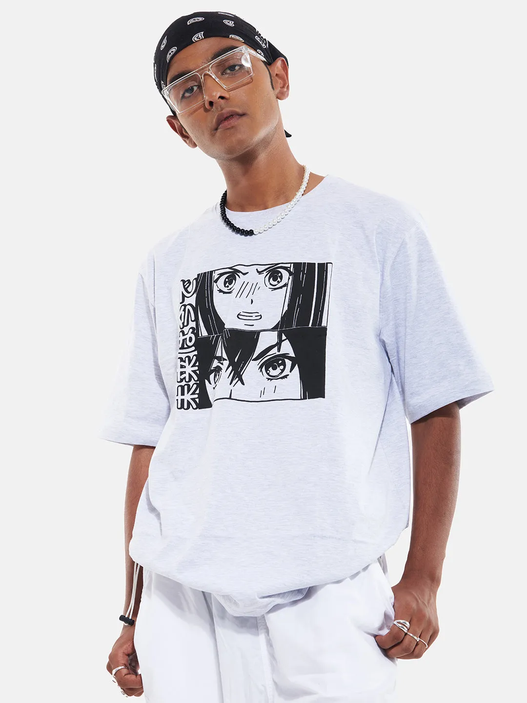 Unisex Anime Oversized T-shirt