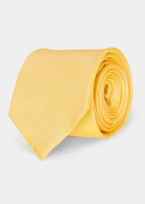 Yellow Plain Tie