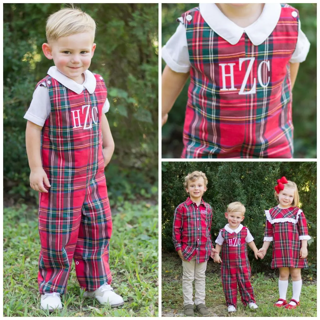 Yuletide Plaid Longall