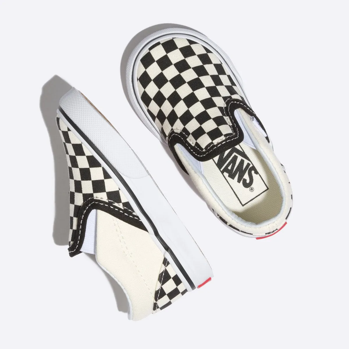 Zapatillas Vans Classic Slip-On de bebe (1-4) - Black/White